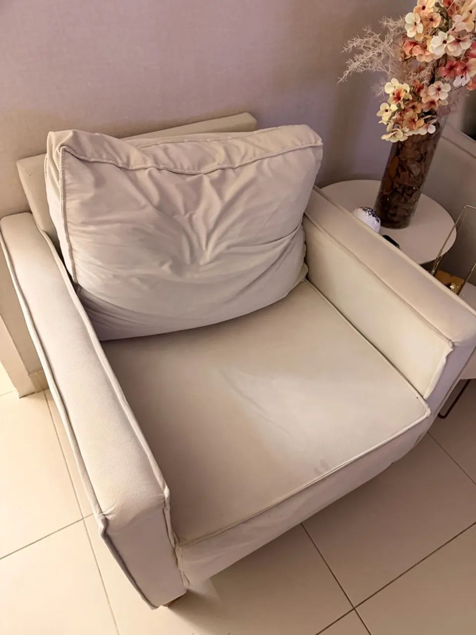 Sofá 3 lugares com 2 poltronas  - Foto 4