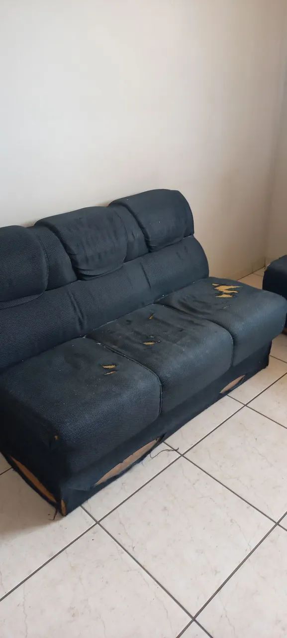2 sofá preto  - Foto 4
