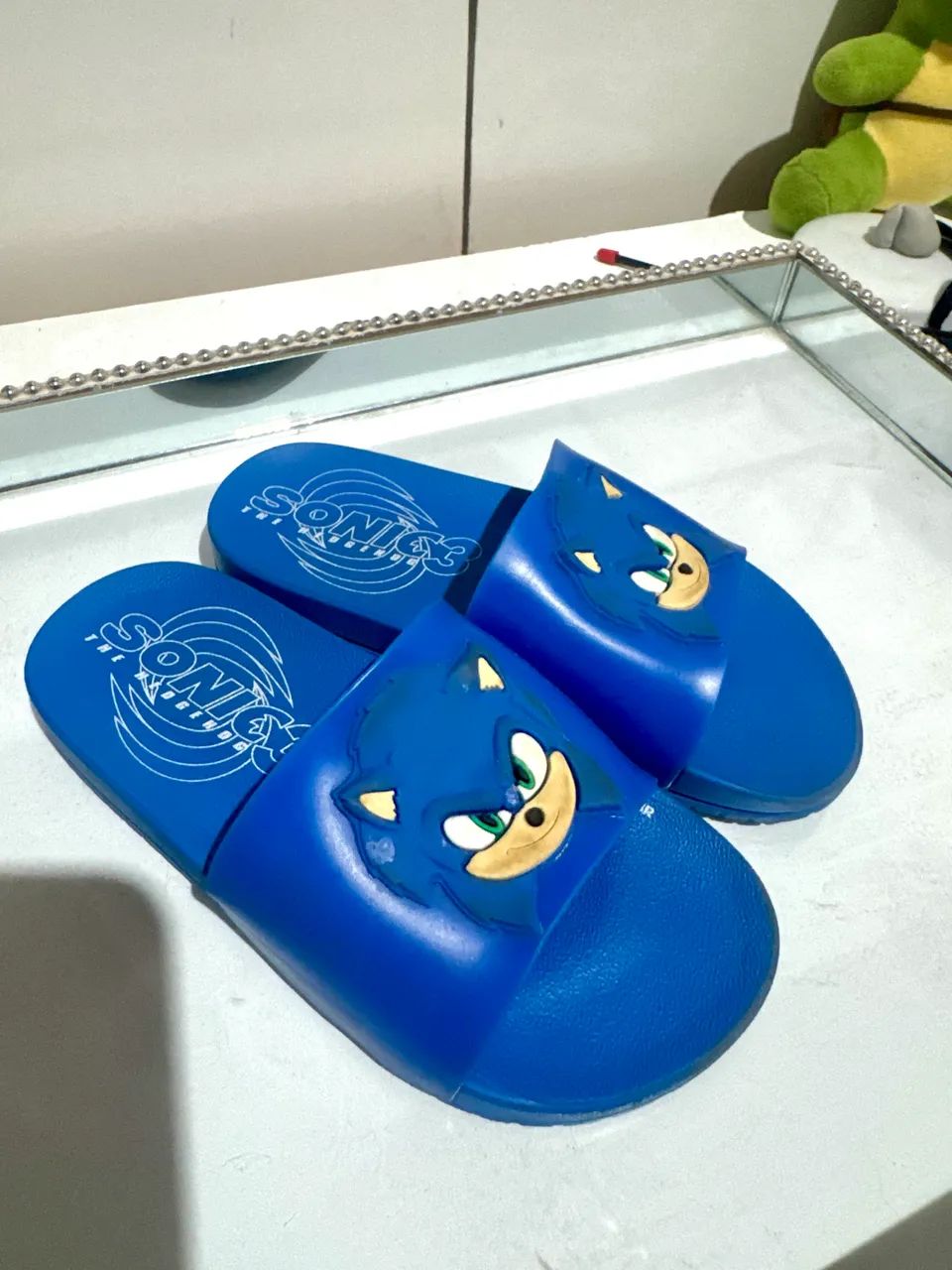 Chinelo infantil Sonic