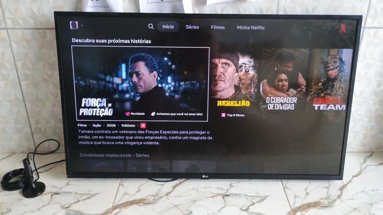 Tv LG 43 polegadas smart 4k  - Foto 3