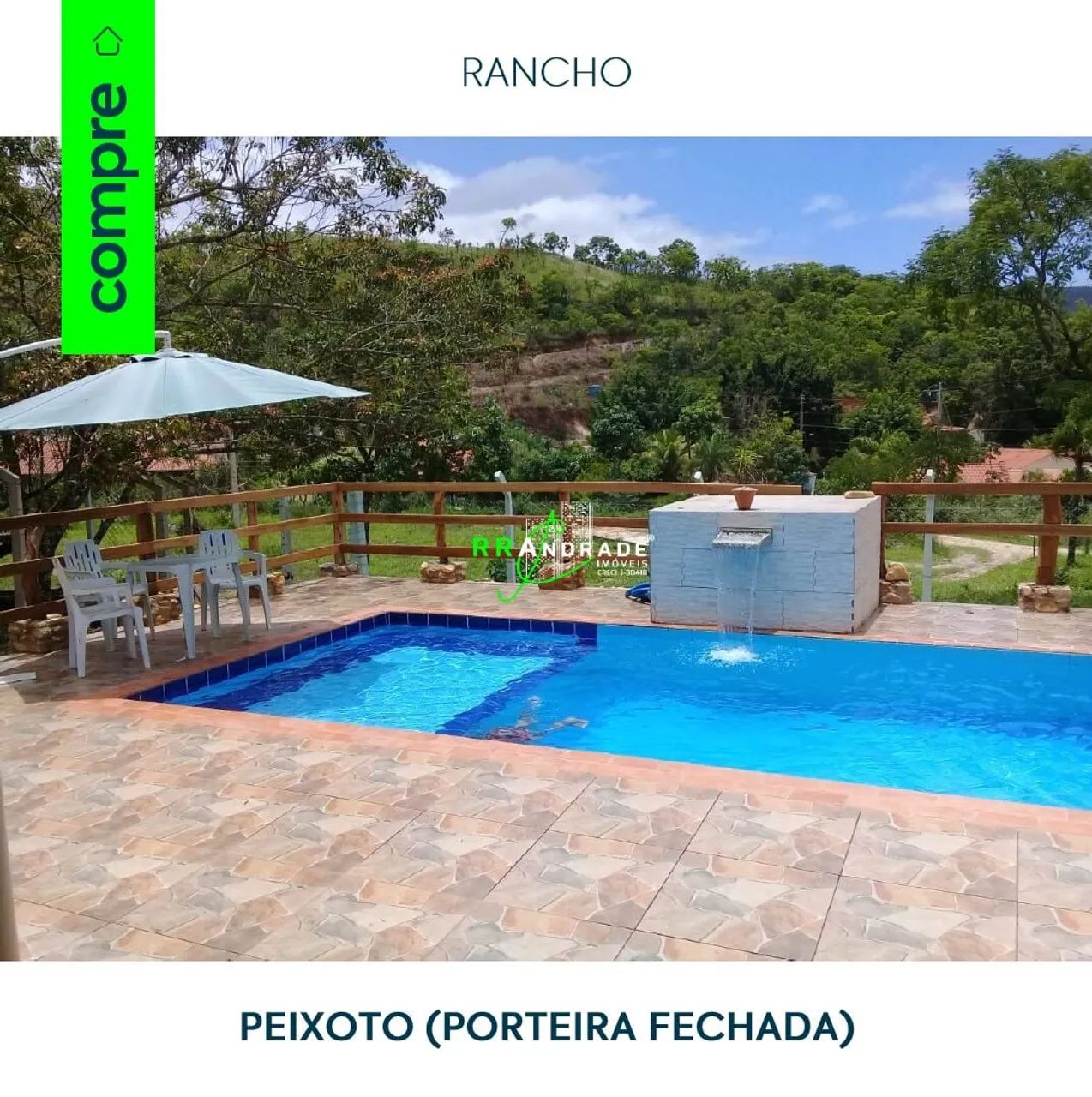 Rancho em Peixoto Porteira Fechada - Foto 2