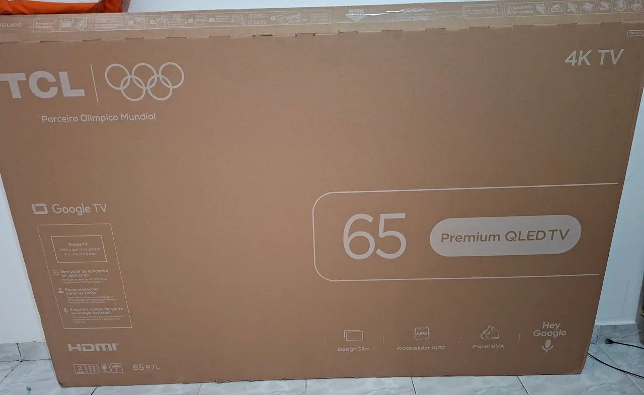 Vendo TV TCL 65 pol. - Nova, na caixa.