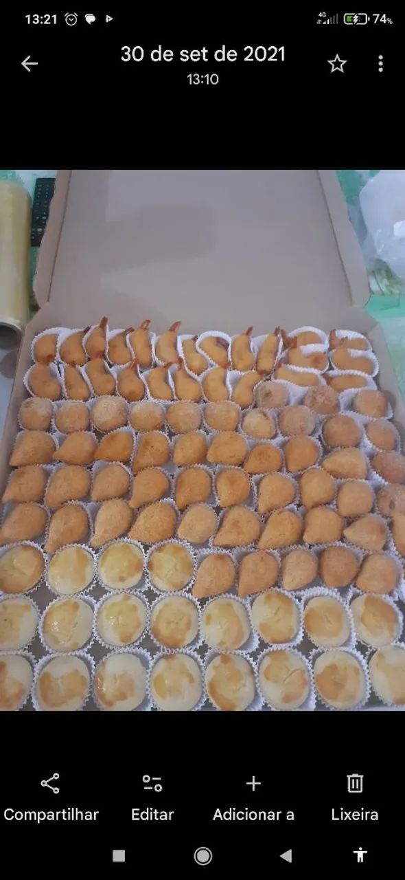 Salgados Congelados