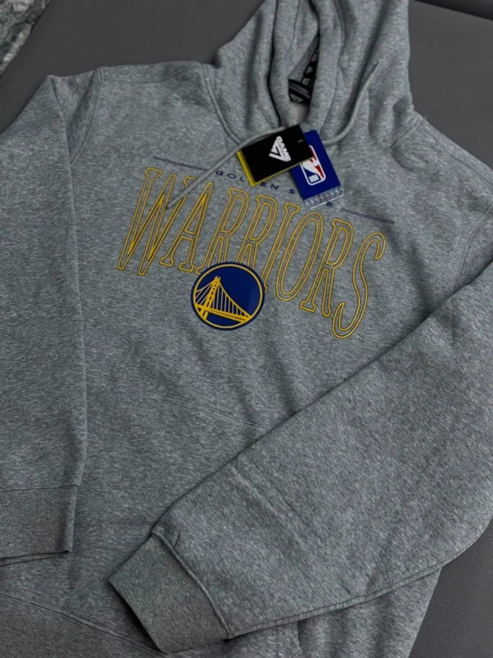 Moletom NBA Warriors Original Tamanho G - Foto 2