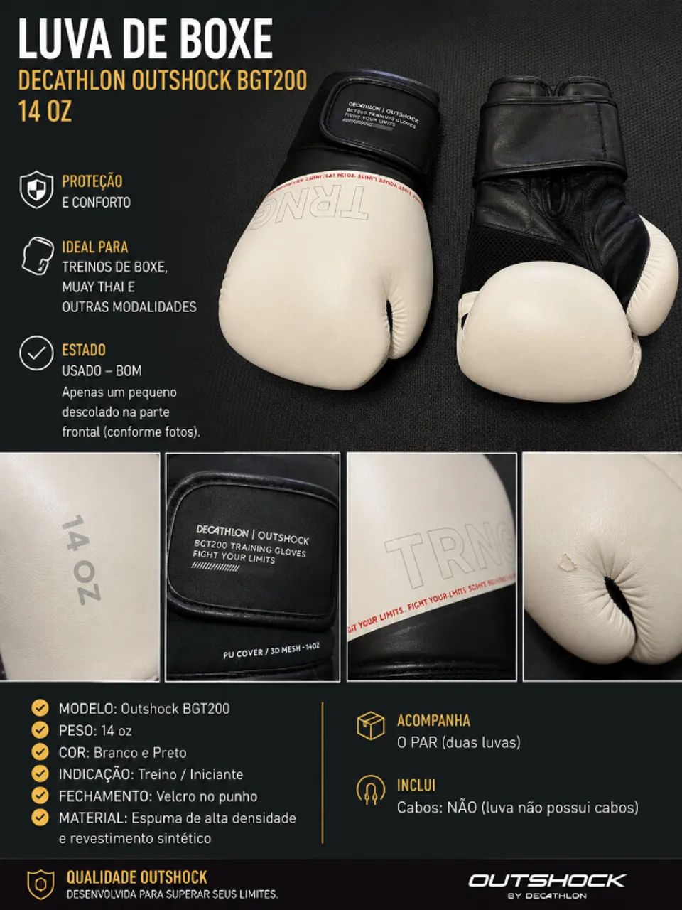 Luva de boxe