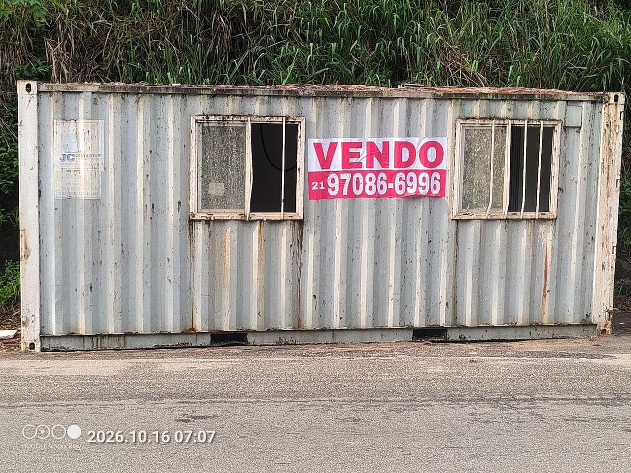 Contêiner 20 pés escritório  com banheiro inteiro  - Foto 5