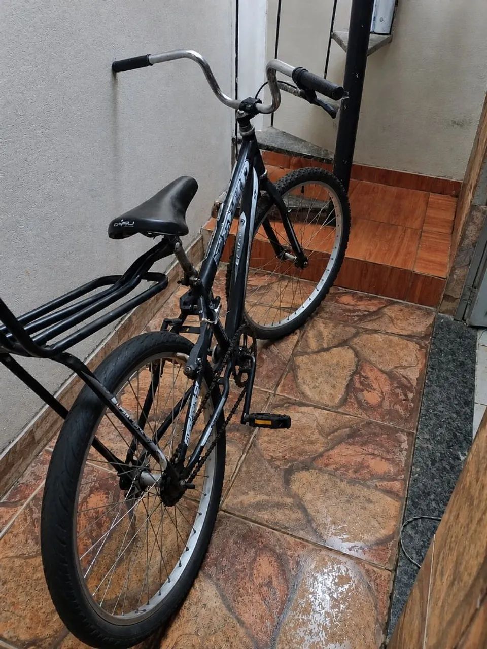Bicicleta aro 24 com garupa  - Foto 3