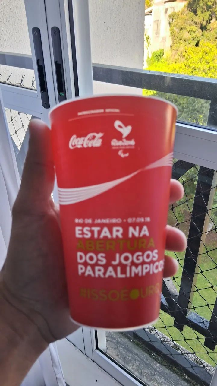 Copo Coca Cola Jogos Olímpicos Rio 2016