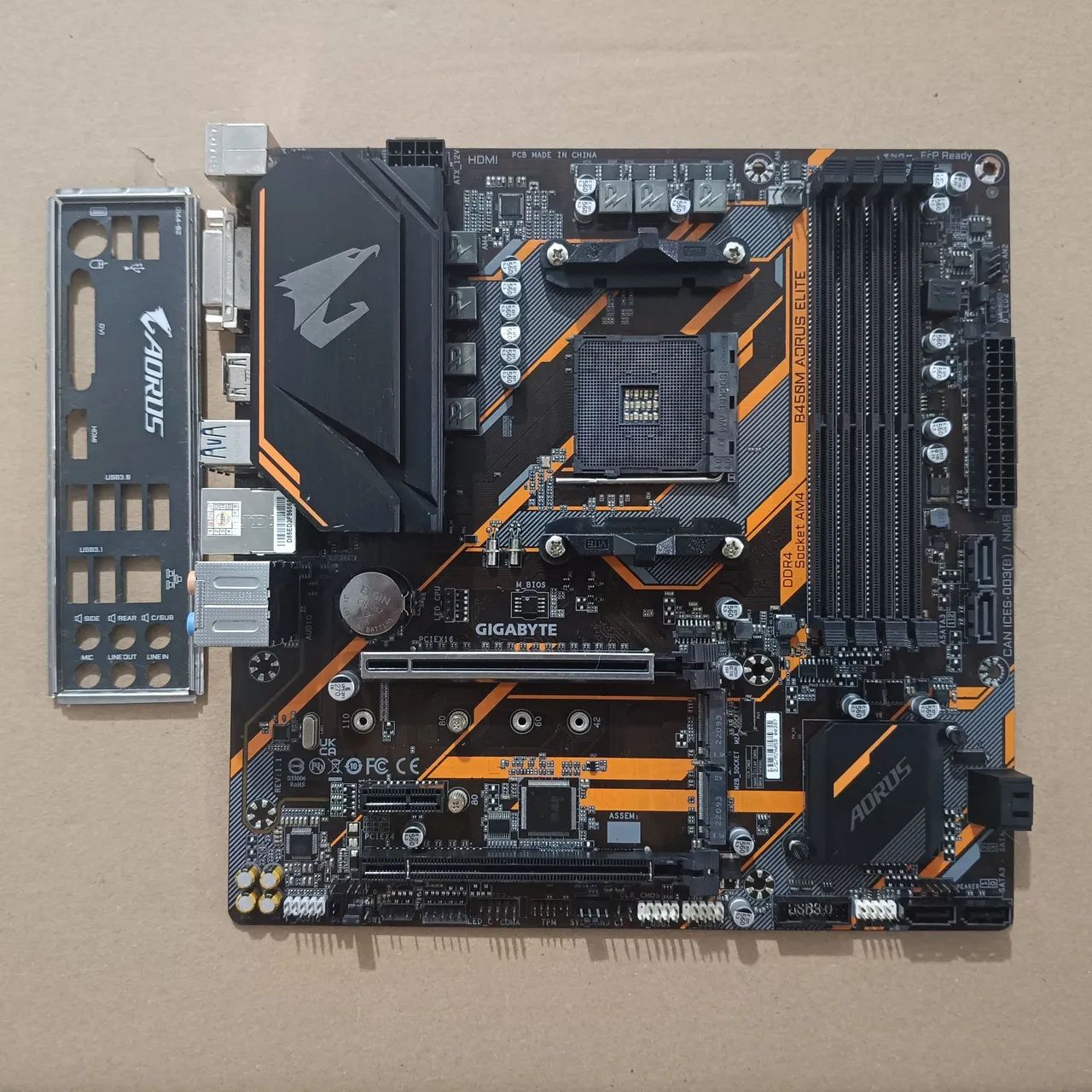 PLACA MÃE B450M AORUS ELITE 