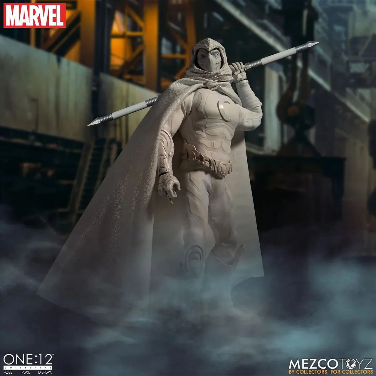 Mezco One:12 Moon Knight Marvel Action Figure 1:12 Cavaleiro da Lua - Foto 3