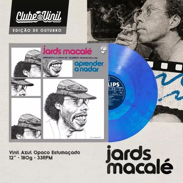 [LACRADO] Vinil LP Jards Macalé - Aprender a nadar - Foto 3