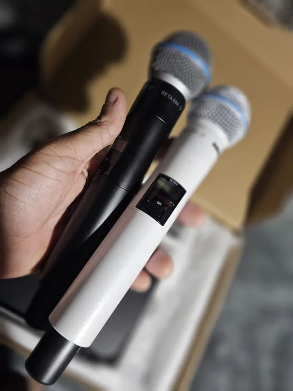 Microfone Duplo sem fio Shure QXD24 - Novo - Foto 3