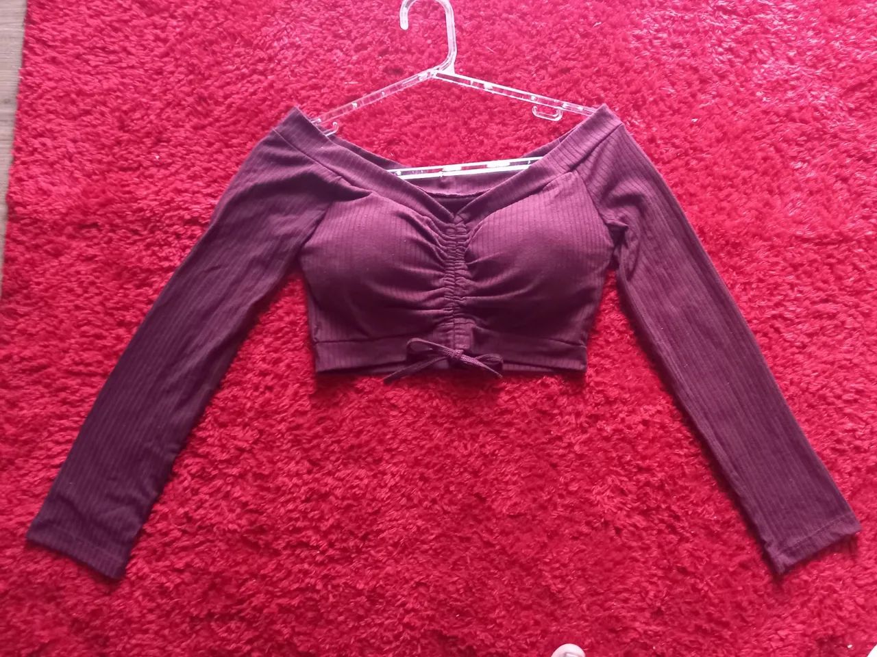 Crooped Bordo 