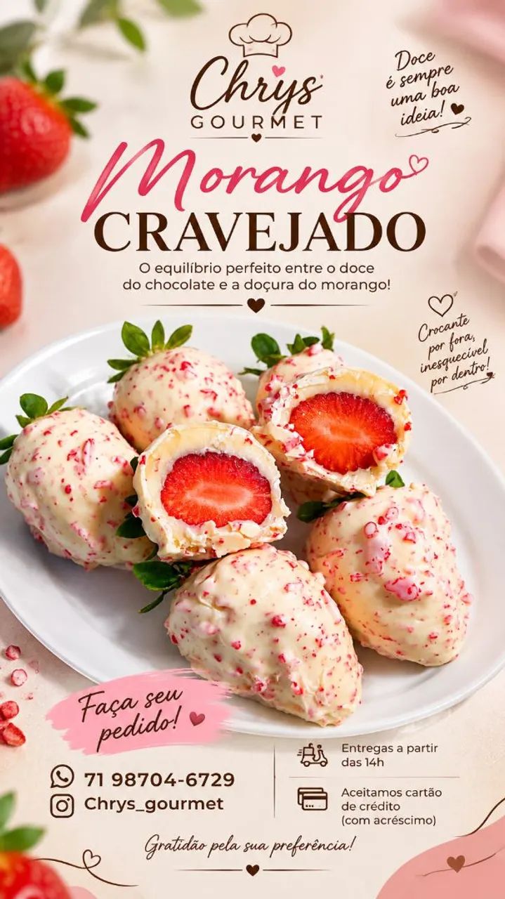Morango Cravejado ?