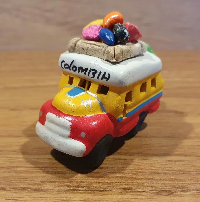 Lembrança Mini Ônibus - Colômbia - Foto 3