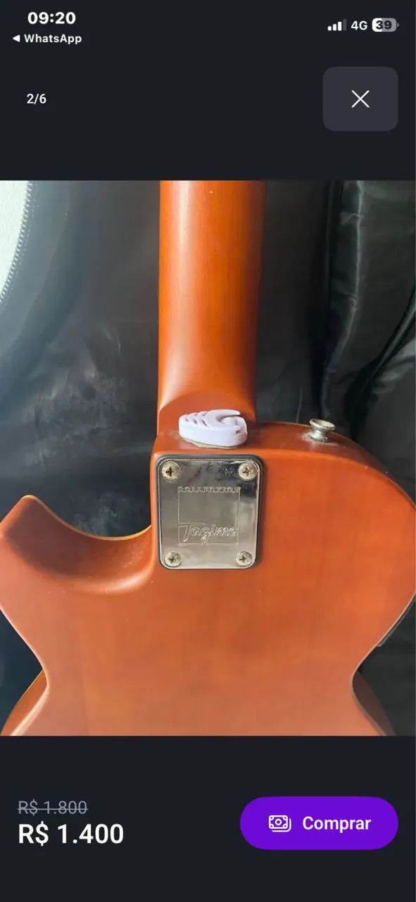 Violão naylon flat Tagima