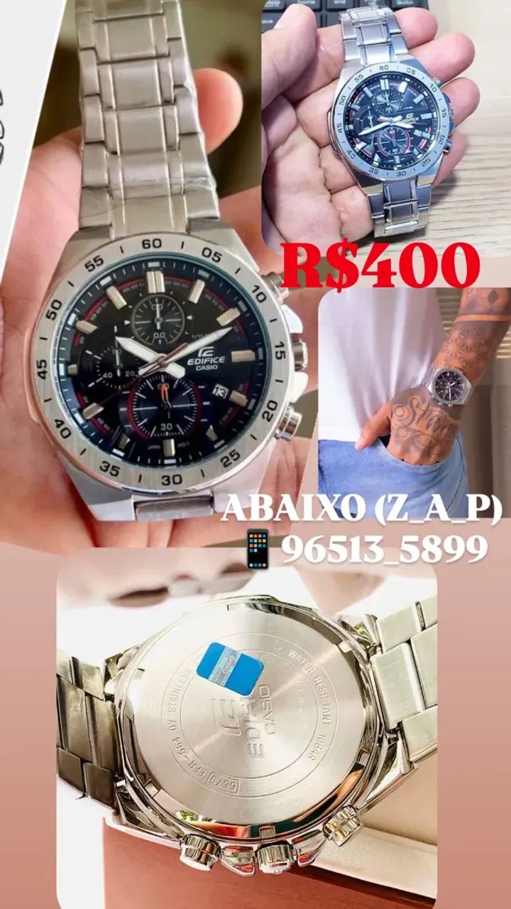 Relógio Casio EDIFICE Original Multifuncional Entregamos  - Foto 2