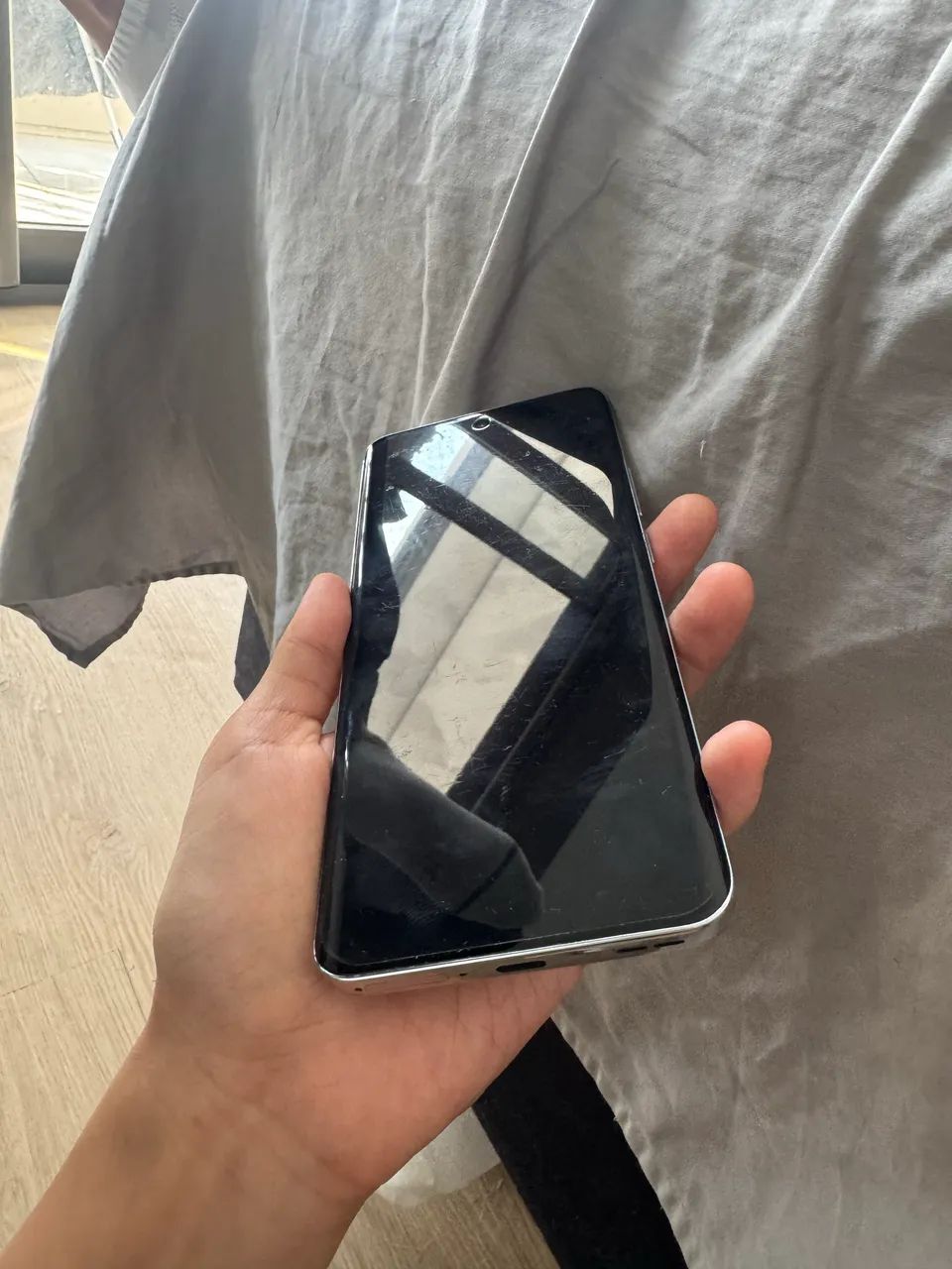 OPPO Reno12 5G 512GB Prata - Seminovo - Foto 2