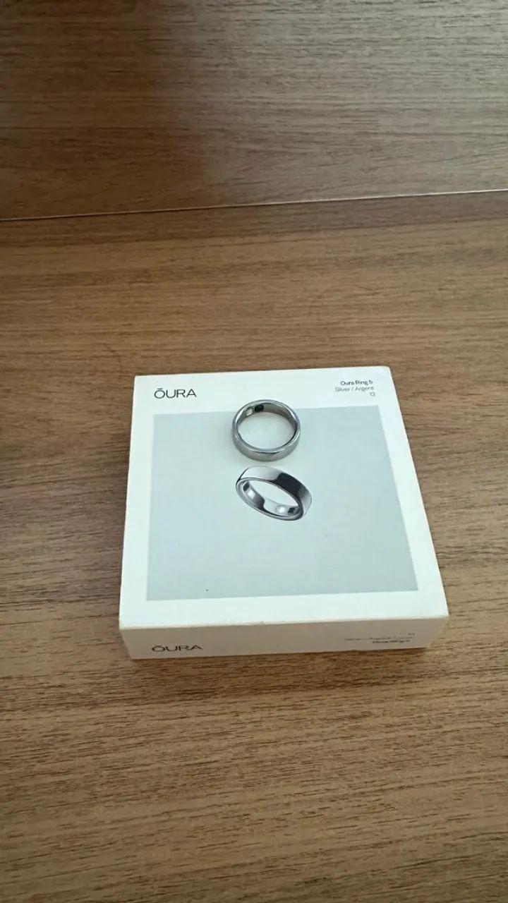 Oura Ring 5 Silver - TAM 13 - Foto 2