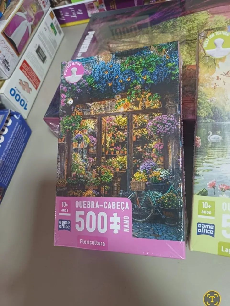 QUEBRA CABEÇA KIT COM 2 LACRADOS - Foto 2