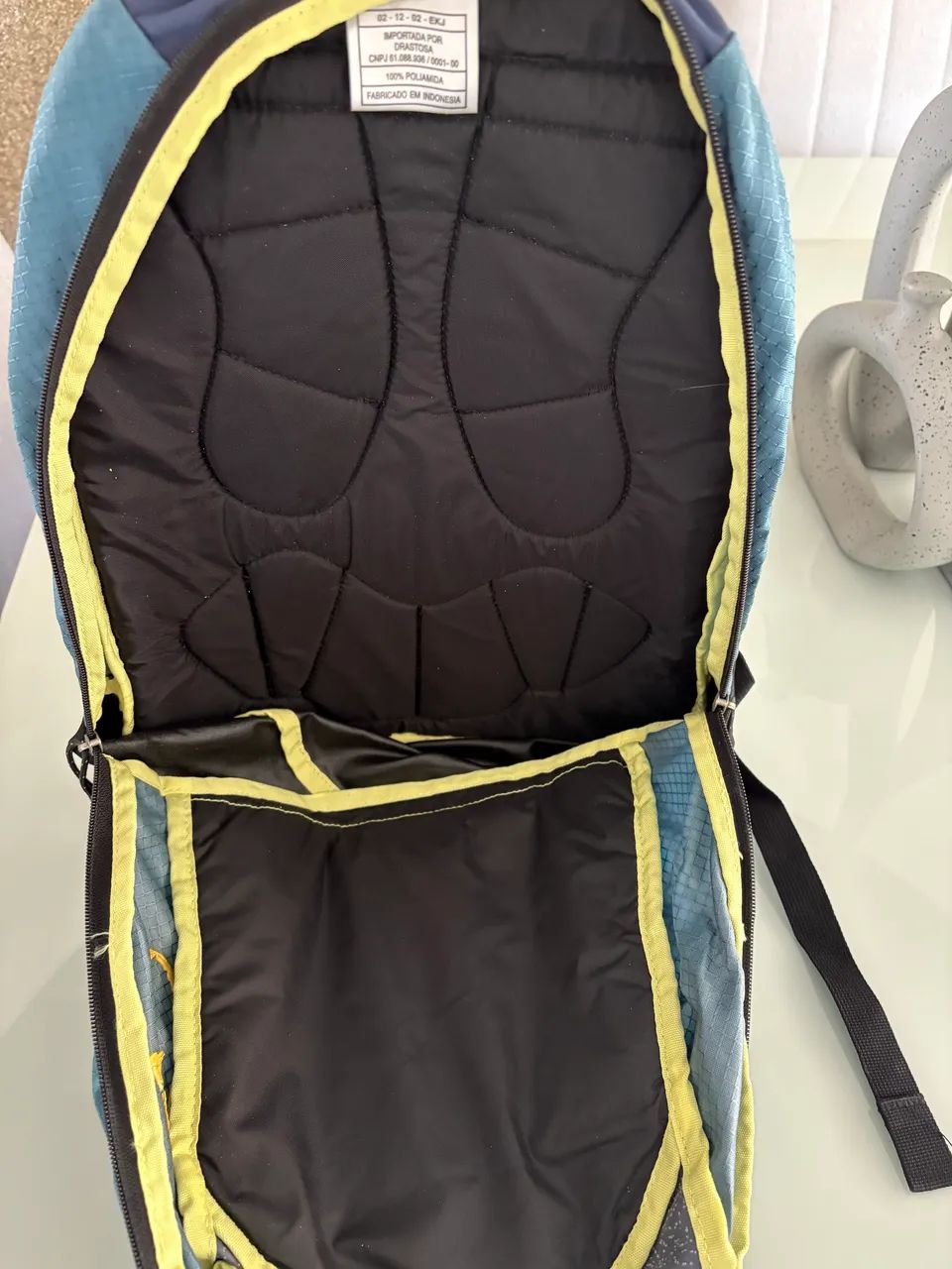 Mochila Nike original preta azul  - Foto 3