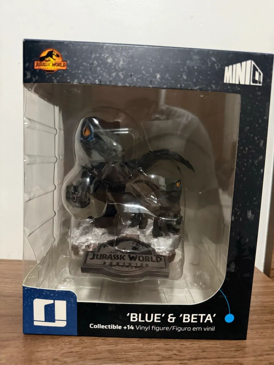 Jurassic park velociraptor blue iron studios minico - Foto 5
