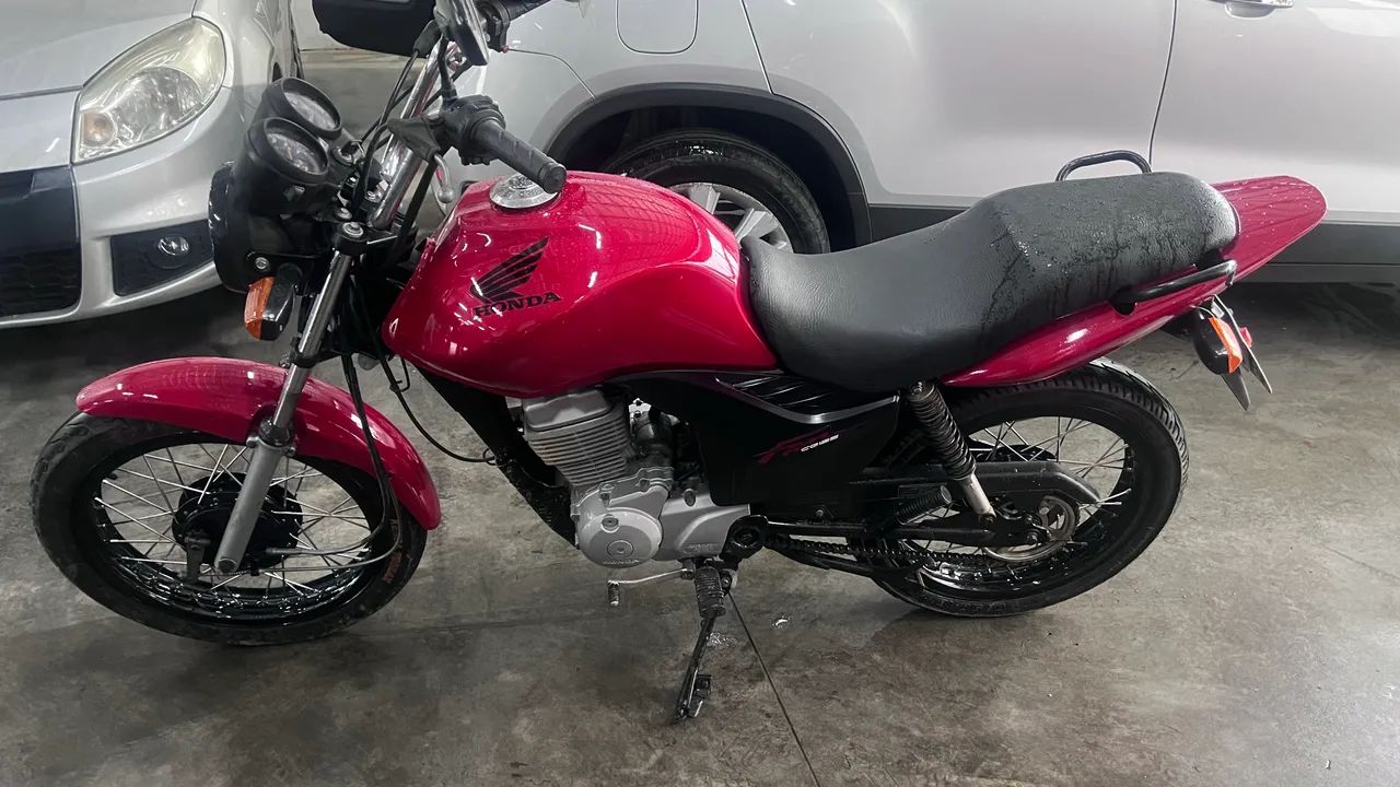 Fan 125 com partida eletrica - Foto 5