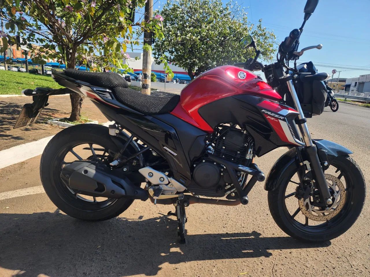 Fazer 250 vermelha  - Foto 4