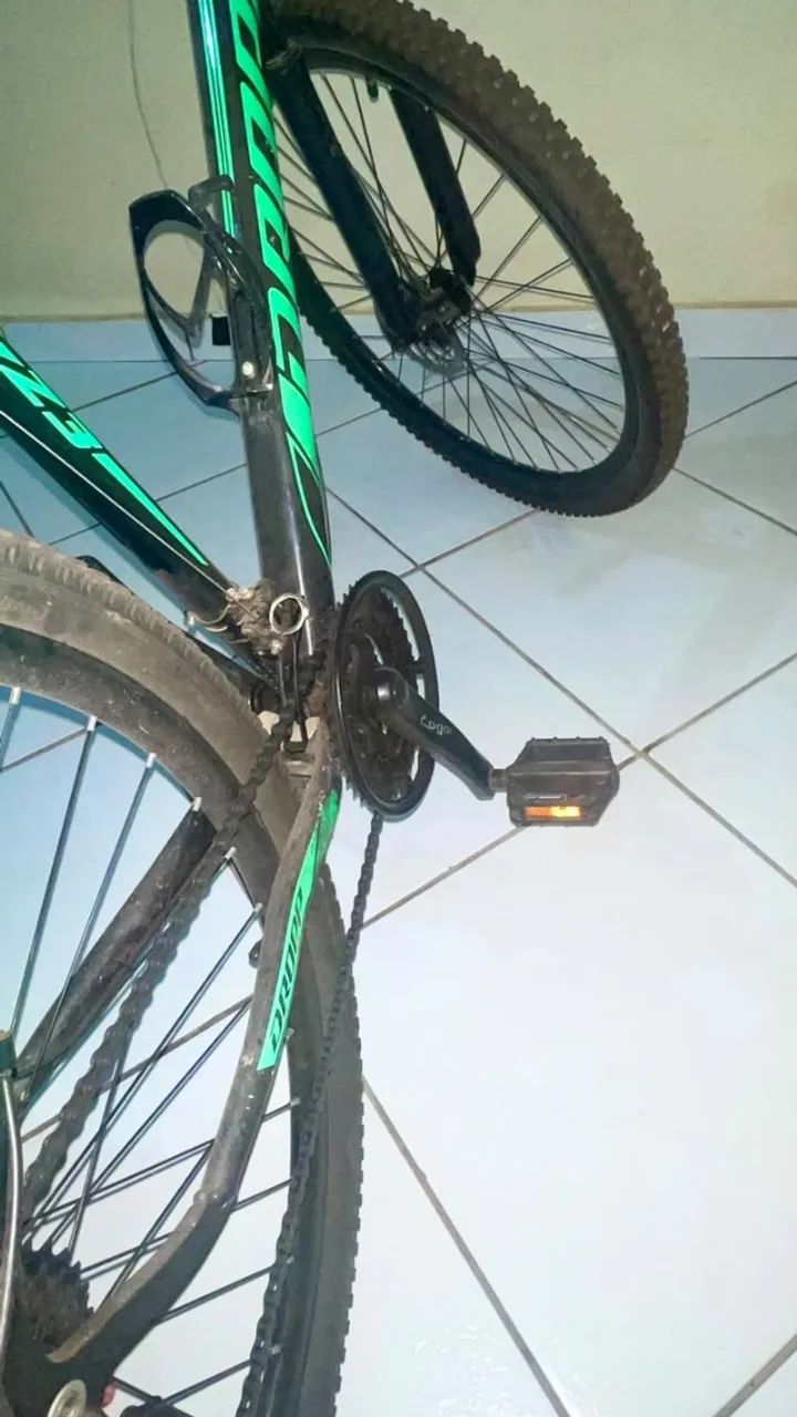 BIKE DA DROPP LEVE, RESISTENTE E COM FREIO A DISCO! - Foto 3
