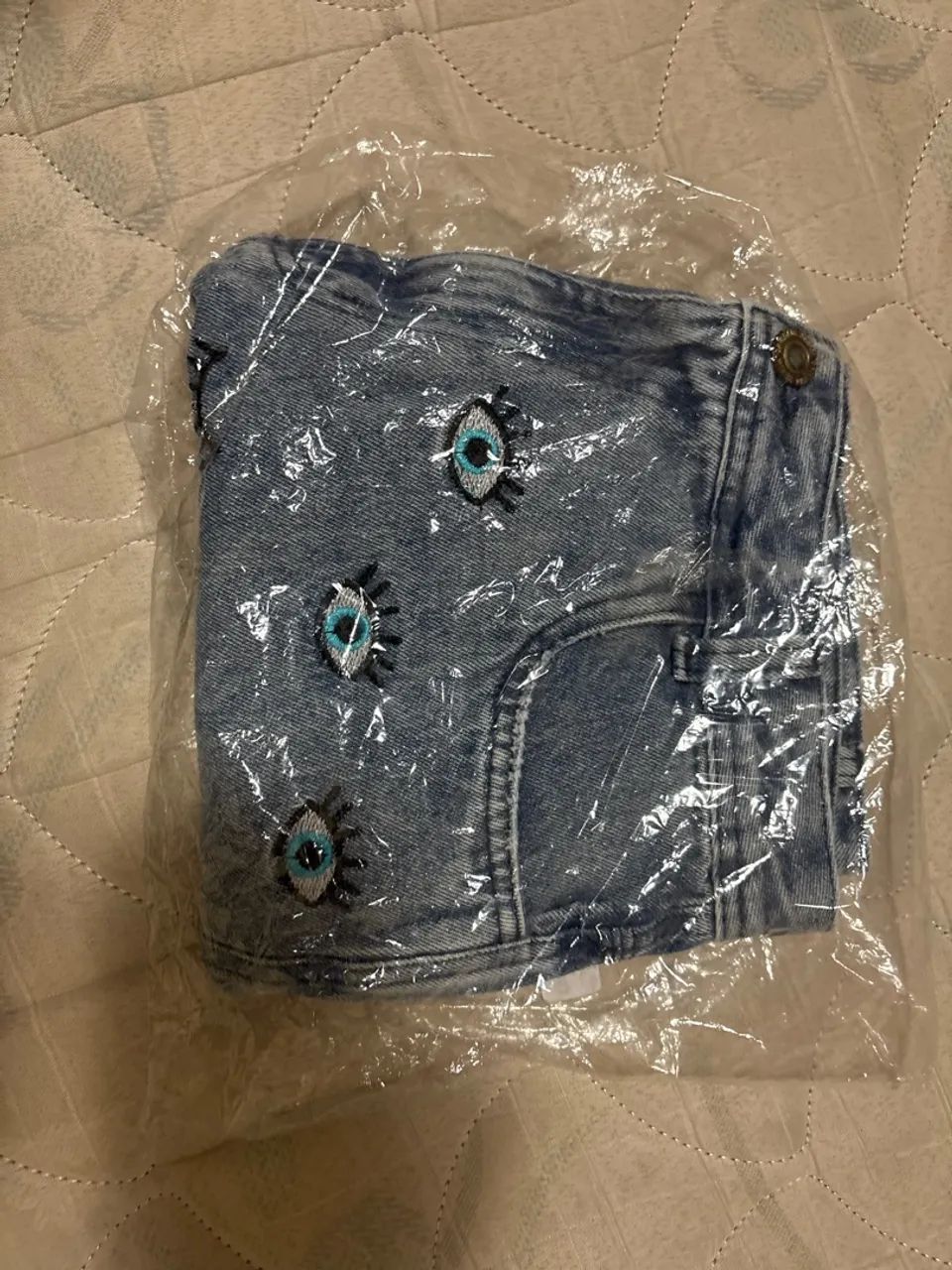 SHORT JEANS Olho Grego N42 (NOVO) - Foto 4