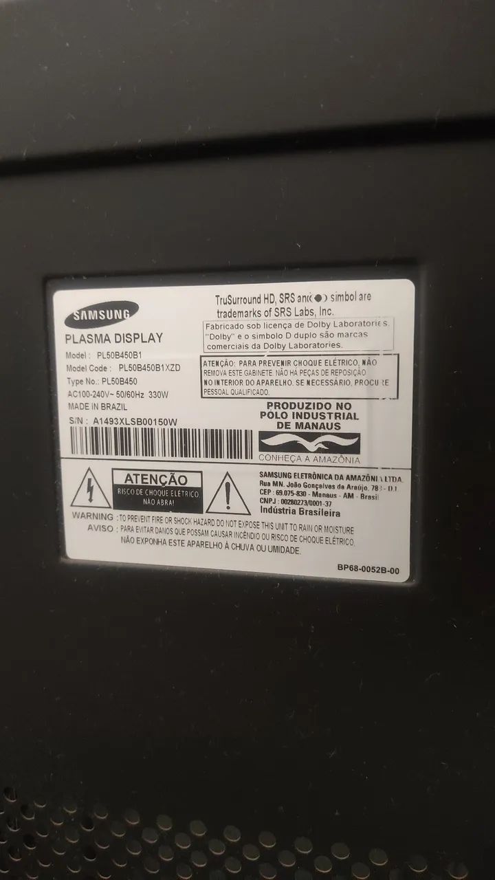 TV PLASMA 50 polegadas Samsung - Foto 2