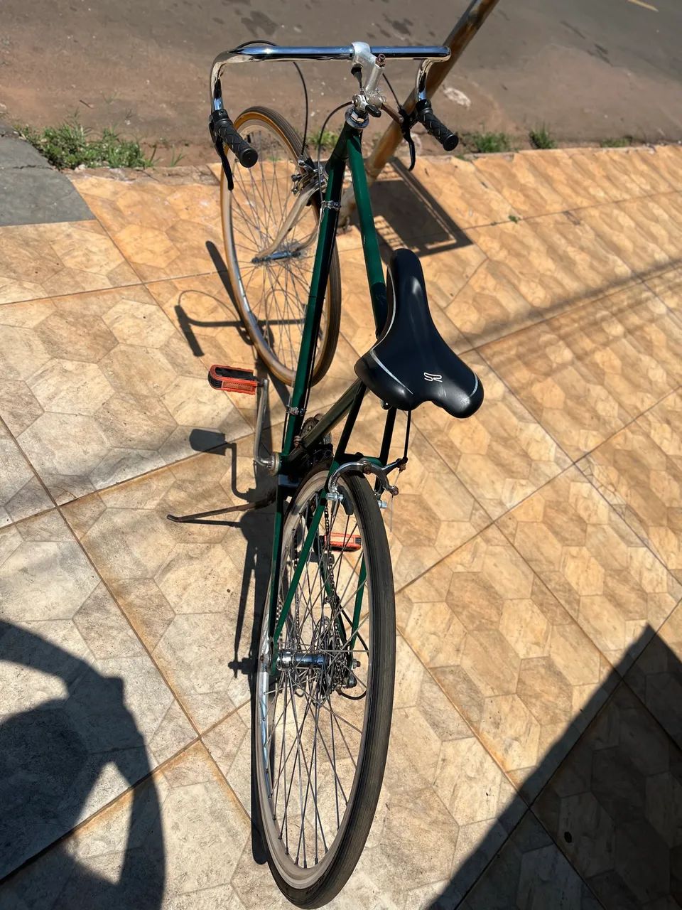 Bicicleta Caloi 10 Clássica - Verde - Foto 4