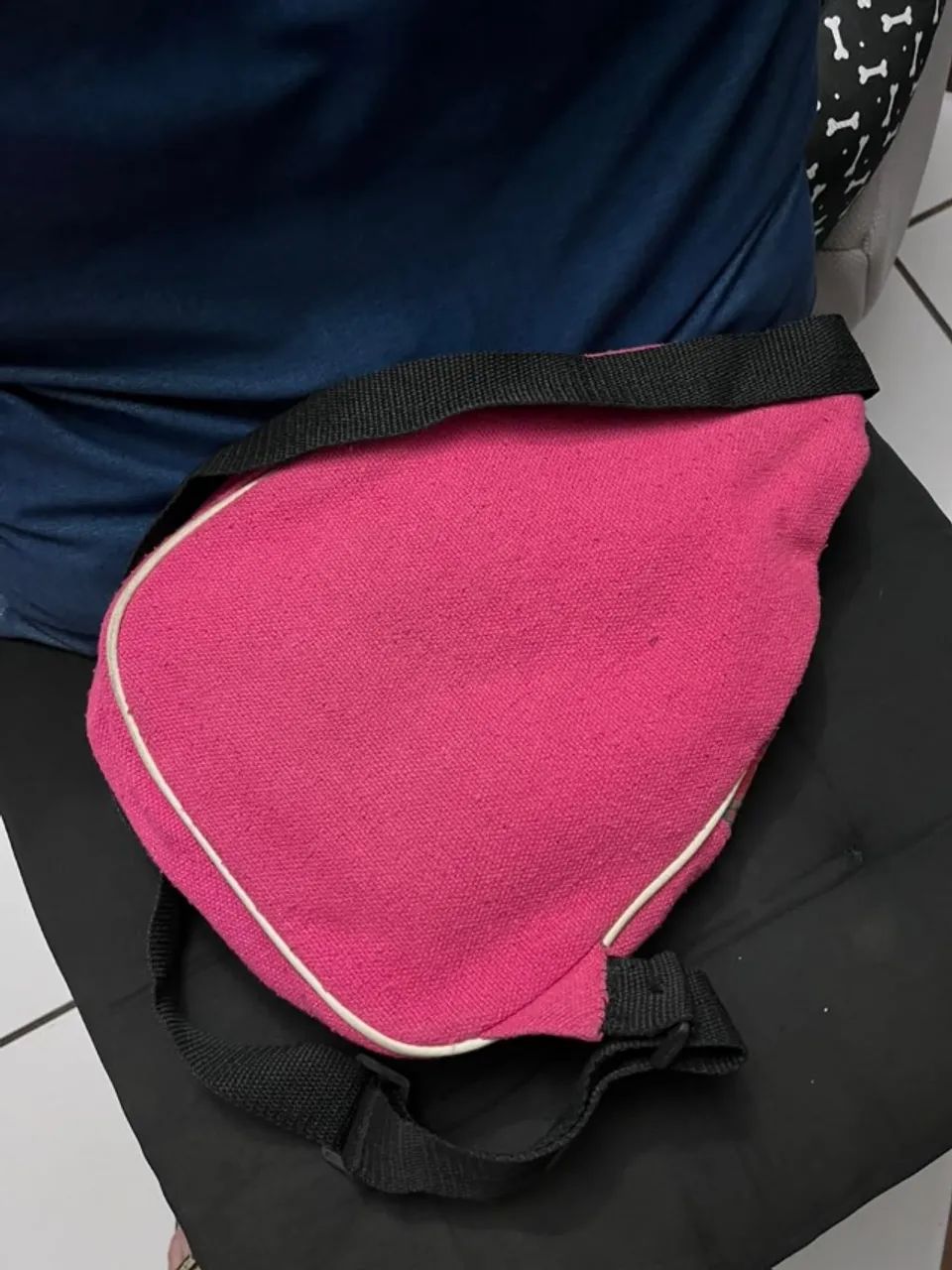 Mochila bordada colorida - Foto 3