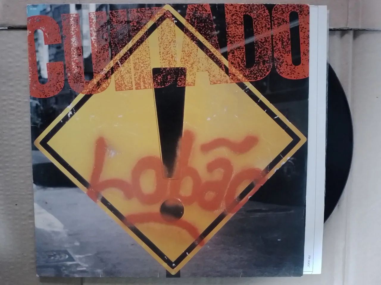 Vinil Lobão Cuidado! 1988 Original 