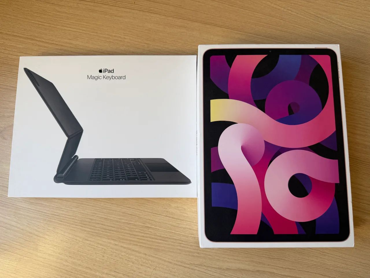 iPad Air (4ª Geração NYFP2BZ/A) 64GB Rose + Ipad Magic Keyboard