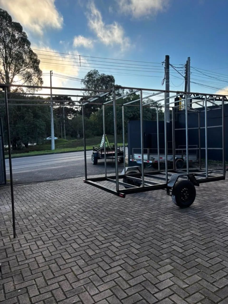 Trailer Esqueleto 3x2m - Fabricado Sob Encomenda