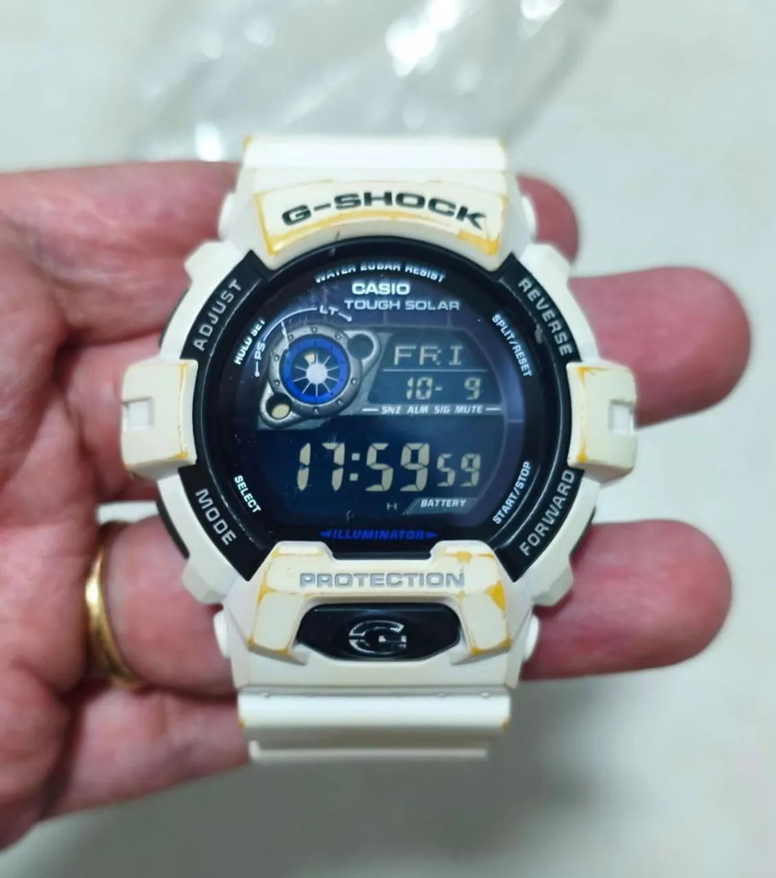 Relógio Cásio G-Shock GW-7900 Branco Original 