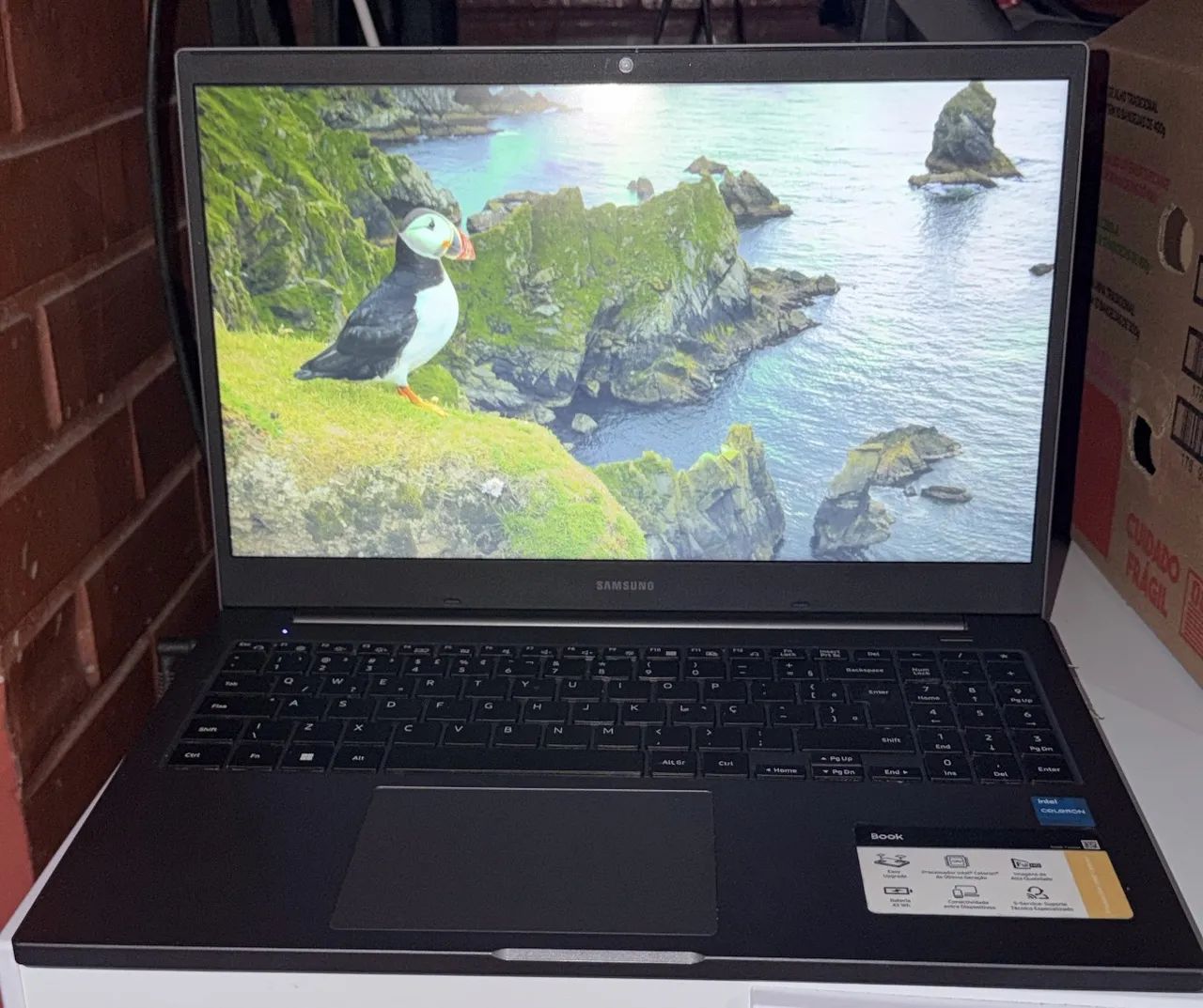 Notebook Samsung Book Intel Celeron 6305,- Excelente estado + Capa de proteção  - Foto 3