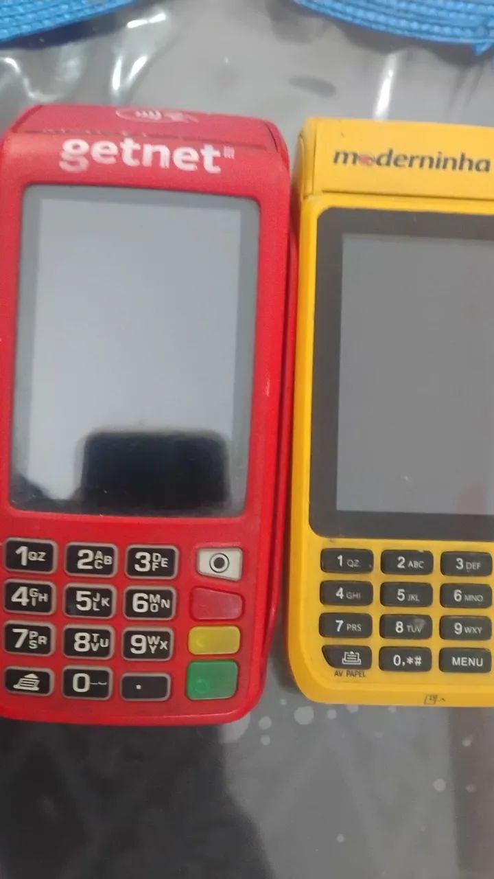 2 maquininhas de cartão 
