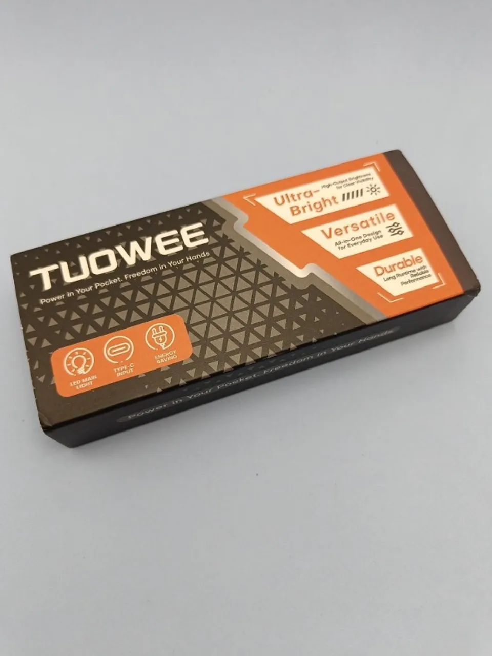 Lanterna TUOWEE RS4 EDC Recarregável USB-C Magnética - Nova - Foto 2