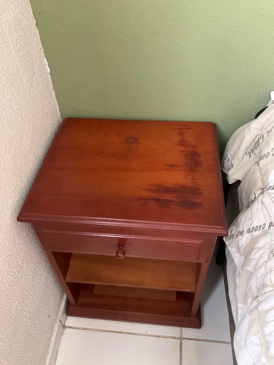 Mesa de cabeceira madeira - Foto 2