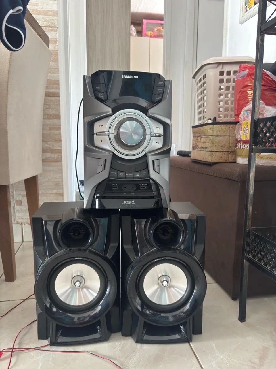 Mini System Samsung GIGA Sound Blast MX-E750 - 450W - Foto 2