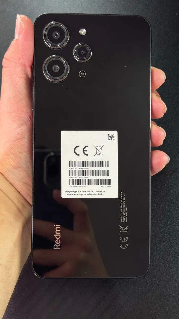 Xiaomi Redme 12 preto - Foto 4
