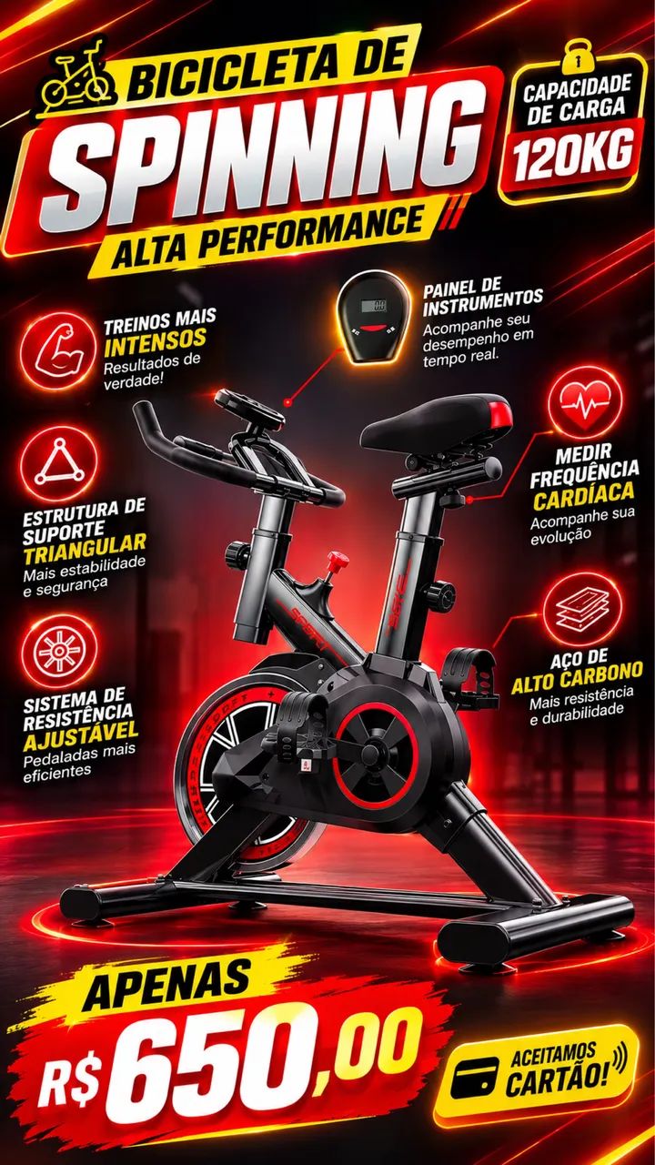 Bicicleta ergométrica 