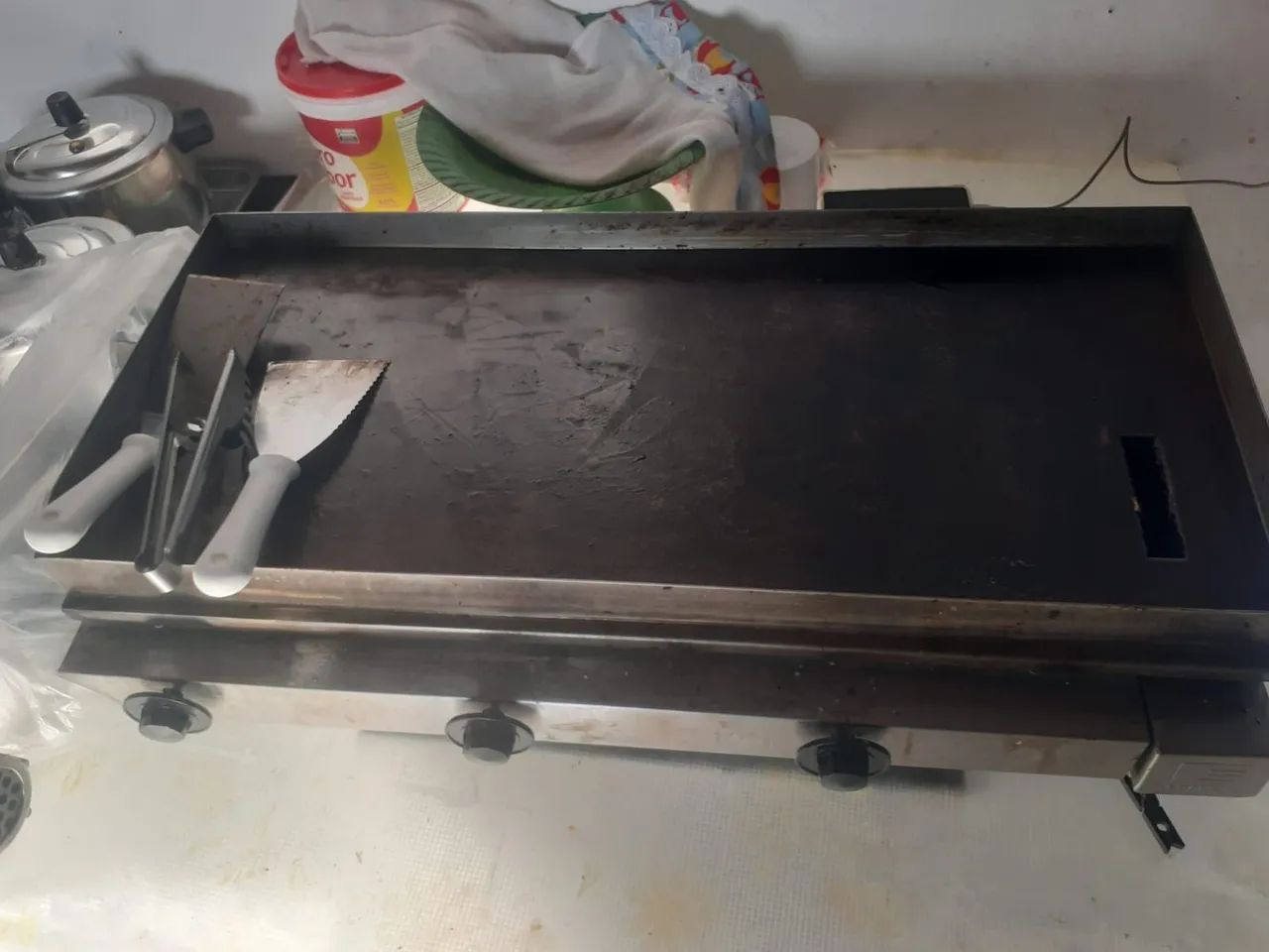 Chapa para hambúrguer 