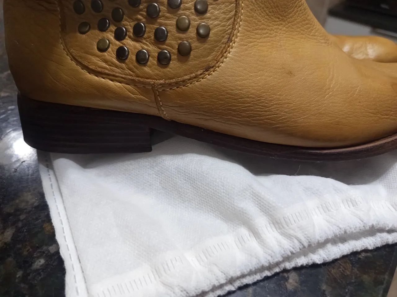 Bota em couro Schutz  - Foto 5