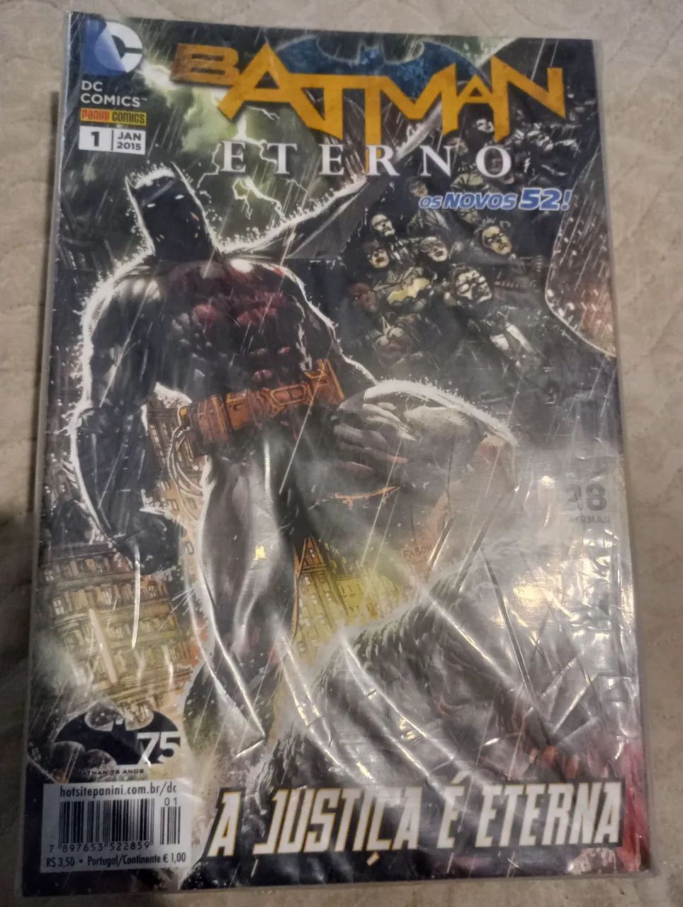 Batman Eterno os novos 52 HQ