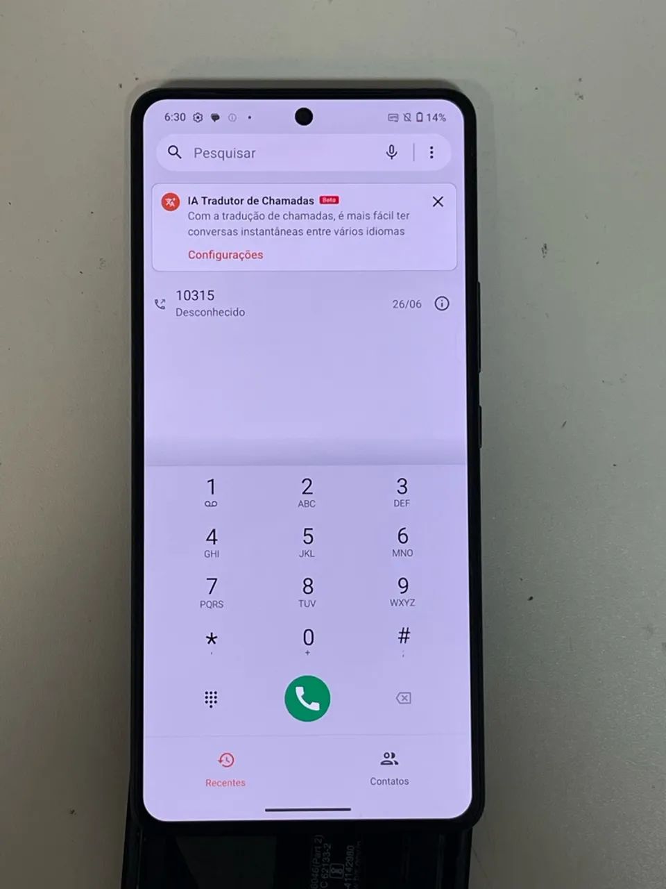 Frontal/tela Zenfone 11 100% original com aro completa, peça retirada - Foto 3