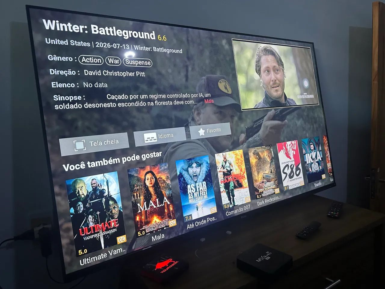 Smart tv 58? Androide impecável  - Foto 2