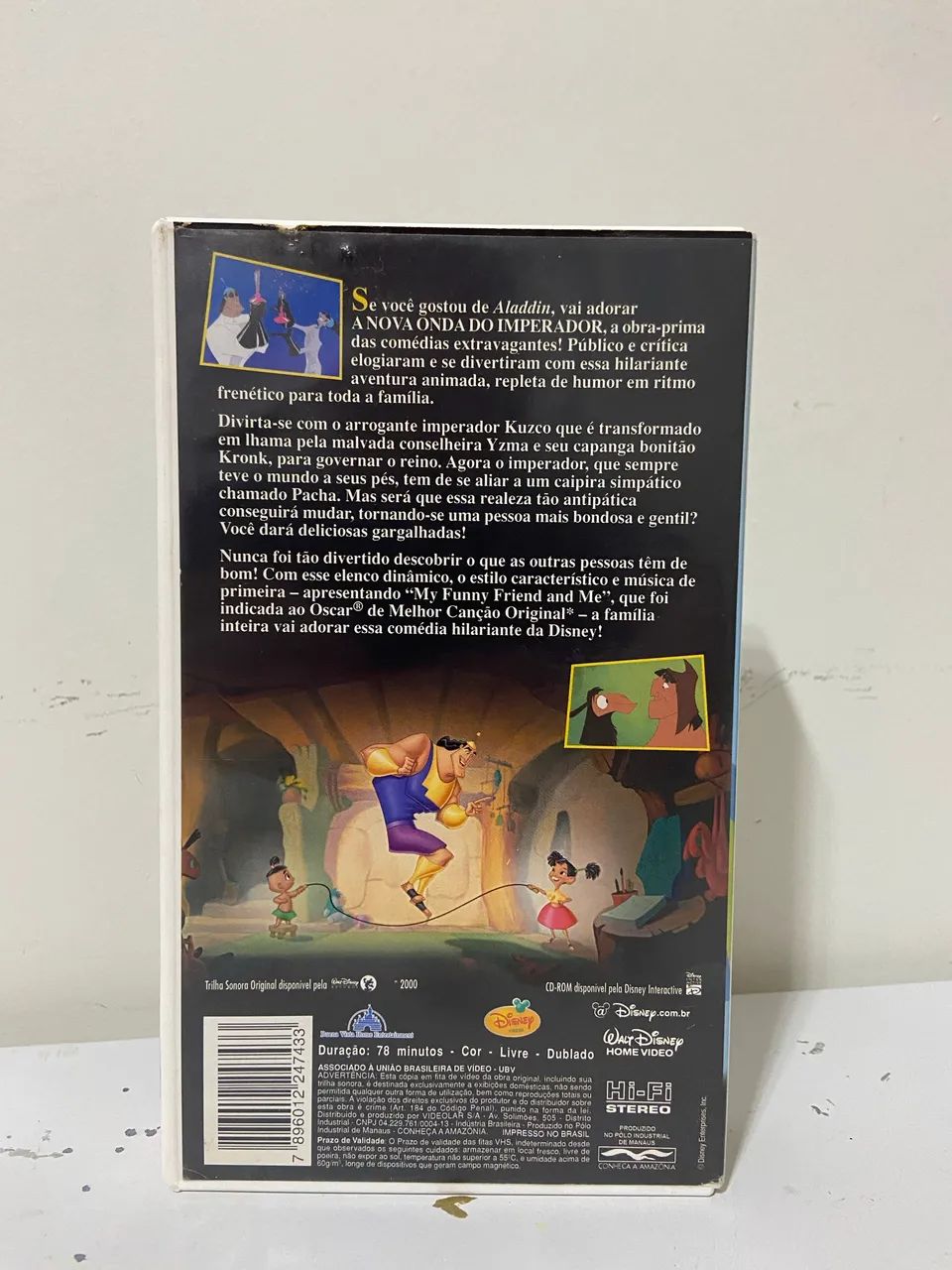 VHS - A nova onda do imperador  - Foto 3